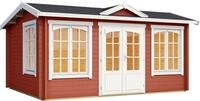 LASITA MAJA Gartenhaus WINDSOR, BxT: 440x340 cm, (Set, inkl. Fussbodenbretter...