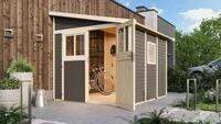 Karibu Gartenhaus Karibu Gartenhaus Bomlitz, 19 mm, 255 x 301 x 243 cm, Modell...