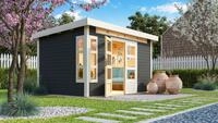 Karibu Gartenhaus Karibu Gartenhaus Kastorf, 28 mm, 396 x 273 cm, Typ 7,...