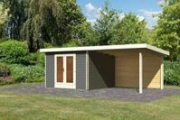 Karibu Gartenhaus Karibu Gartenhaus Radeburg, 38 mm, 664 x 360 cm, Typ 1,...