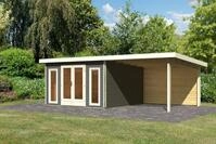 Karibu Gartenhaus Karibu Gartenhaus Radeburg, 38 mm, 724 x 420 cm, Typ 3,...