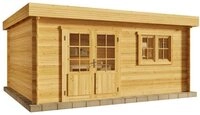 Alpholz Gartenhaus Holz Spree B, BxT: 520x420 cm, in Impr&auml;gniert (Pinie) mit...