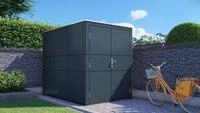 BERTILO Fahrradbox HPL Bike in verschiedenen Farben, HPL, witterungsbest&auml;ndig,