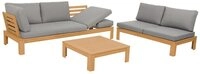 acamp Gartenlounge-Set Gartenm&ouml;bel Set Akazienholz modulare Sitzgruppe mit...