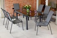 MERXX Garten-Essgruppe Amalfi, (7-tlg)