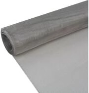 vidaXL Gartenzaun Drahtz&auml;une 100 x 1000 cm Edelstahl 304 Silber, (1-St)