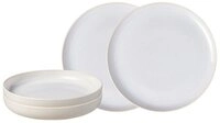 Villeroy & Boch Crafted Cotton Tafelset 4-tlg Weiß Villeroy & Boch Crafted Cotton Tafelset 4-tlg Weiß
