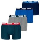 PUMA Boxershorts PUMA MEN EVERYDAY BOXER 4P ECOM (Packung, 4er Pack) mit breitem