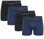 hummel Boxershorts Boxershorts 4er-Pack elastischer Bund Jersey-Stoff (4-St)