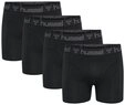hummel Boxershorts Boxershorts 4er-Pack elastischer Bund Jersey-Stoff (4-St)