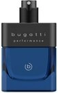bugatti Eau de Toilette PERFORMANCE DEEP BLUE EDT 100ml, Frischer Herrenduft mit
