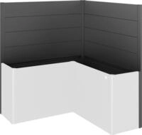 Biohort Sichtschutzelement, f&uuml;r Hochbeet Belvedere L150 (L-Form), LxH: 152x91