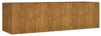 vidaXL Hochbeet Hochbeet 280x80x80 cm Cortenstahl (1 St)