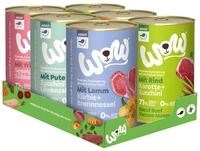 Wow Dog Adult Multipack 6 x 400 g, Nassfutter f&uuml;r: Hund
