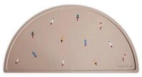 Mushie Platzset Platzdeckchen Rocket Ship, Silikon, BPA-frei, Phthalaten-frei,
