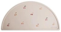 Mushie Platzset Platzdeckchen Cherries, Silikon, BPA-frei, Phthalaten-frei, Tischset,