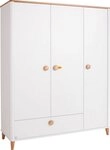 PAIDI Kleiderschrank LOTTE & FYNN Steiff by PAIDI, 3 T&uuml;ren und 1 Schublade mit