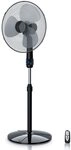 Brandson Standventilator Fernbedienung, leise, H&ouml;he & Neigung verstellbar,
