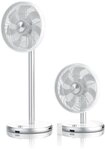 Brandson Standventilator Standl&uuml;fter 25W, leise, DC Motor, h&ouml;henverstellbar,
