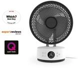 Meaco Tischventilator Sefte&reg; 25,4 cm leise 25 dB, DC Motor mit Fernbedienung,