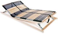 vidaXL Bett Lattenrost mit 42 Latten 7 Zonen 140x200 cm
