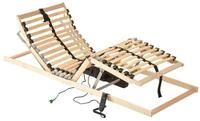 Lattenrost, vidaXL, Lattenrost Elektrisch mit 28 Latten 7 Zonen 90x200 cm