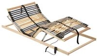 Lattenrost, vidaXL, Lattenrost Elektrisch mit 42 Latten 7 Zonen 90x200 cm