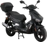 Alpha Motors Motorroller Mustang FI, 50 ccm, 45 km/h, Euro 5, (Set, mit...