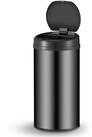 Juskys M&uuml;lleimer, 30 L Volumen, mit Sensor, ger&auml;uscharmes &Ouml;ffnen / Schlie&szlig;en,