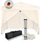 Kronenburg Partyzelt Faltpavillon 2x2 m wasserdicht - Partyzelt stabil,...