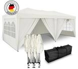 Kronenburg Partyzelt 3x6m wasserdicht - Gartenpavillon, Faltpavillon stabil,