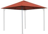 Quick Star Pavillon-Ersatzdach Nizza, 180 g/m&sup2;, 297 x 297 cm (Rotorange, 3 x 3...