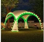 Swing&Harmonie Faltpavillon LED Event Pavillon 3,6 x 3,6m DomeShelter Garten inkl.