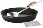 GR&Auml;WE Bratpfanne Gusseisenpfanne Serie CI 350 &Oslash; 28 cm
