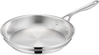 Tefal Bratpfanne Jamie Oliver E31104 Cook Smart, Edelstahl 18/10, unbeschichteter