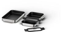 SIEMENS Montagezubeh&ouml;r Backofen HZ9FF040, Kochgeschirr-Set, Edelstahl (Siemens
