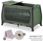 Hauck Baby-Reisebett Play'n Relax Center - Dark Green, Babyreisebett mit...
