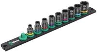 Wera Steckschl&uuml;ssel 9607 Nuss-Magnetleiste B Impaktor 1 (Set), 9-teilig,...