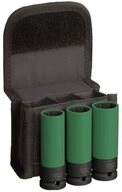BOSCH Steckschl&uuml;ssel Bosch Professional PRO Impact Socket Set mit...