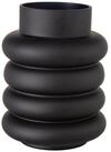 BOLTZE GRUPPE GmbH Dekovase RIBBO, Vase, Schwarz, Glas, H 20 cm (1 St)
