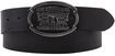 Lederg&uuml;rtel LEVI'S "Billy Plaque Belt", Damen, Gr. 80, schwarz (regular schwarz),