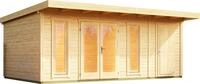 LASITA MAJA Gartenhaus SICILY, BxT: 595x440 cm, (Set, inkl. Fussbodenbretter zum