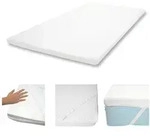MCW, Topper MCW-E63-6-V, 6 cm hoch, Textil, Viscoschaum, H&auml;rtegrad H2, Unterseite