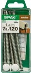 SPAX Holzbauschraube Spax Rahmenanker 7.5 x 120 mm TX 30 - 6 Stk.