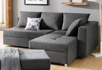 Home affaire Ecksofa Italia L-Form, B: 217 cm, Bettfunktion, Bettkasten & 1