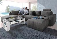 Jockenh&ouml;fer Gruppe Wohnlandschaft Orlando U-Form, B: 337 cm, mit Bettfunktion,