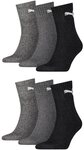 PUMA Sportsocken Puma Kurzsocken Unisex Sportsocken, 6er Pack - Short Crew...