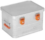 ALUBOX Aufbewahrungsbox Alukiste Transportbox abschlie&szlig;bar mit Deckel (29 Liter),