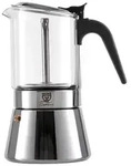 GR&Auml;WE Espressokocher, 0,36l Kaffeekanne silberfarben 0,36 l