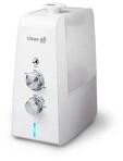 Clean Air Optima Luftbefeuchter mit Ionisator CA-602, 3,5 l Wassertank wei&szlig;